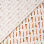 Toile Plumes Marron - Ribes y Casals