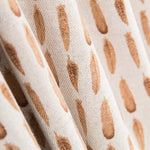 Toile Plumes Marron - Ribes y Casals