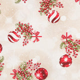 Toile Noël Éclat Boules - Ribes y Casals