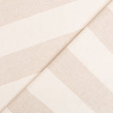 Toile Rustique Rayures Beige - Ribes y Casals