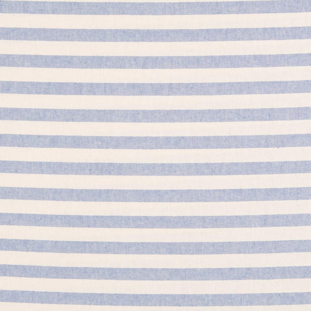 Toile Rustique Rayures Fines Bleues - Ribes y Casals