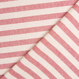 Toile Rustique Rayures Fines Rouges - Ribes y Casals