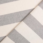 Toile Rustique Rayée Grise - Ribes y Casals