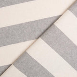 Toile Rustique Rayée Grise - Ribes y Casals