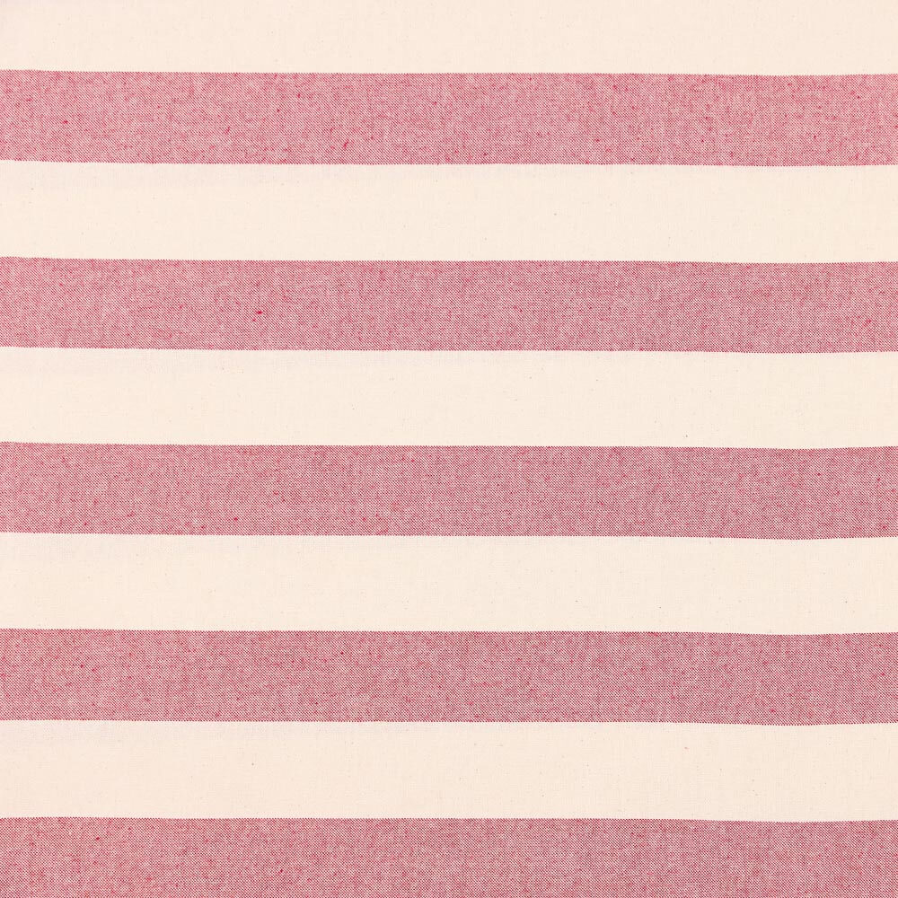 Toile Rustique Rayures Maxi Rubis - Ribes y Casals