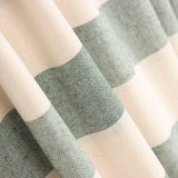 Toile Rustique Rayures Maxi Vert Bouteille - Ribes y Casals