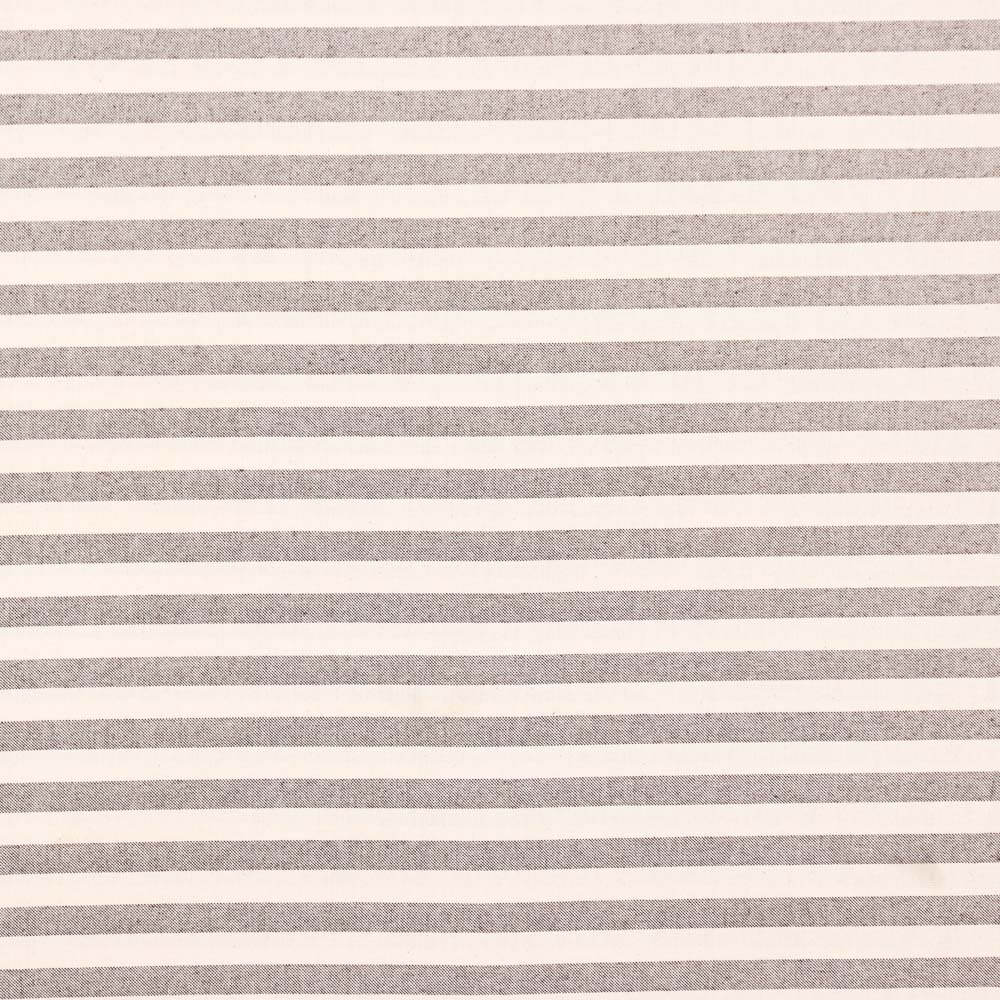 Toile Rustique Rayures Moyen Marron - Ribes y Casals
