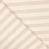 Toile Rustique Rayures Moyen Paille - Ribes y Casals