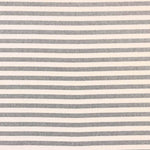 Retal Loneta Raya Rústica Medio Negro 80x280 cm - Ribes y Casals