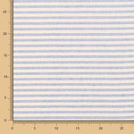 Toile Rustique Rayures Mini Bleu - Ribes y Casals