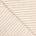 Toile Rustique Rayures Mini Paille - Ribes y Casals