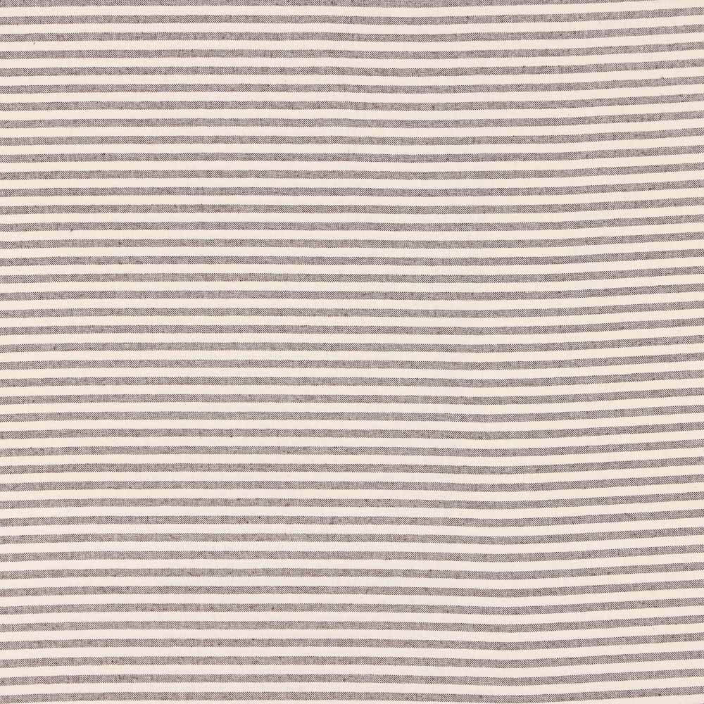 Toile Rustique Rayures Mini Marron - Ribes y Casals