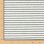 Toile Rustique Rayures Moyen Vert Bouteille - Ribes y Casals