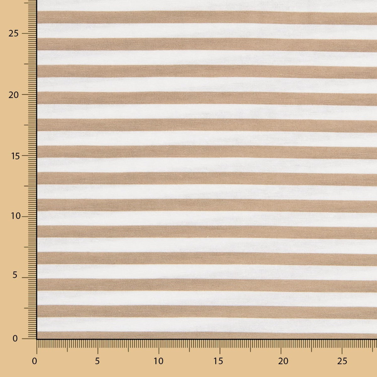 Toile Rayures 9mm Beige - Ribes y Casals