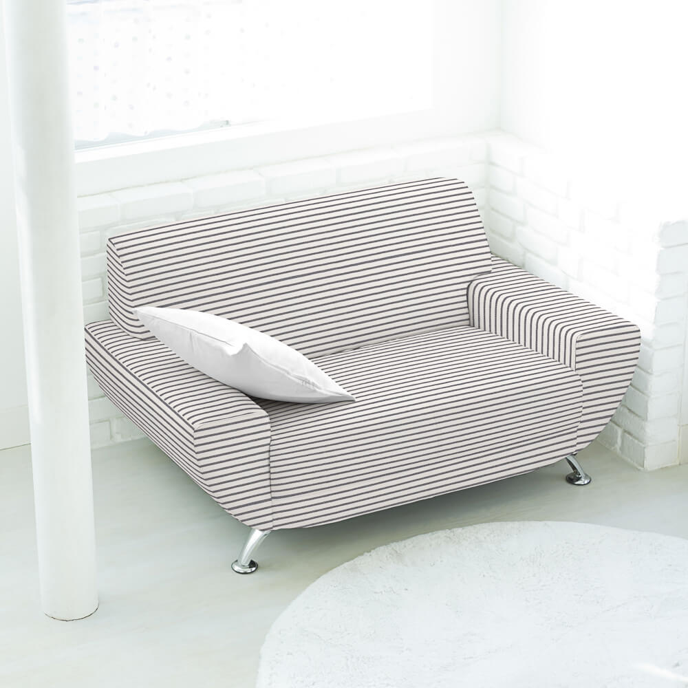 Toile D&#39;ameublement Mini Rayures Gris - Ribes y Casals