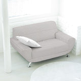 Toile D&#39;ameublement Mini Rayures Gris - Ribes y Casals