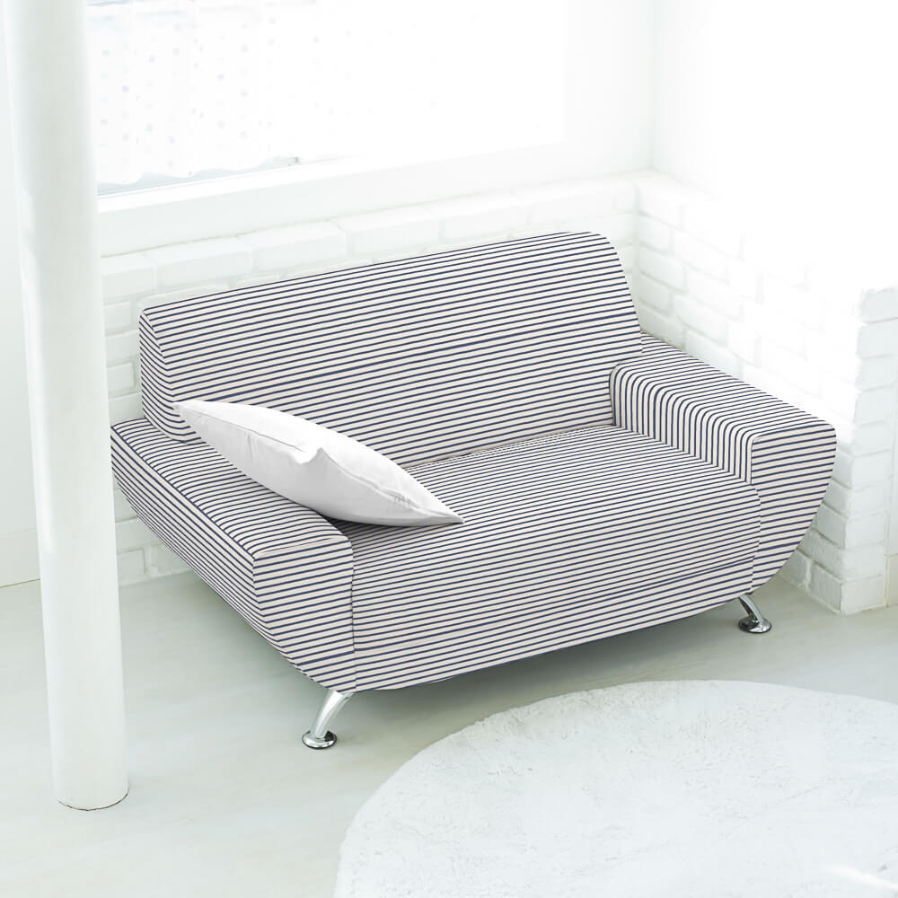 Tissu D&#39;ameublement Mini Rayures Bleu - Ribes y Casals