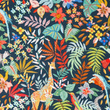 Toile Safari Bleu Nuit - Ribes y Casals