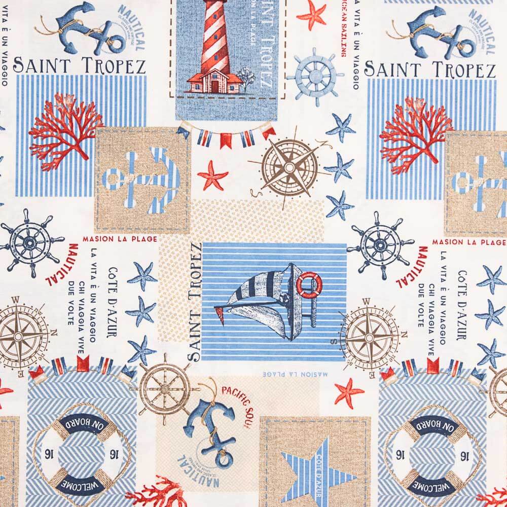 Toile Imprimée Saint Tropez - Ribes y Casals