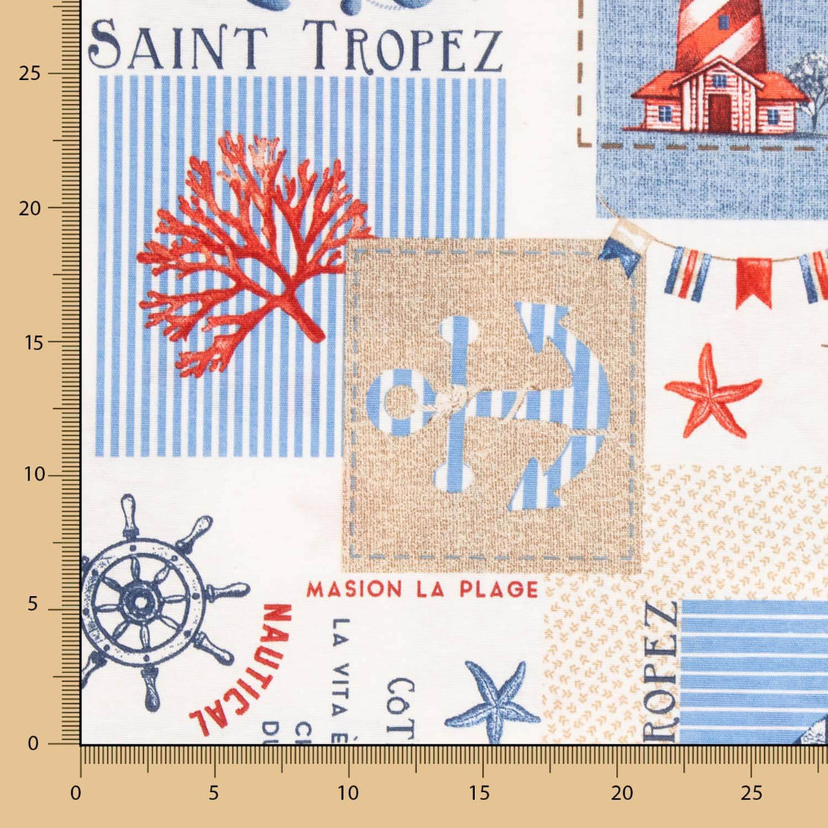 Toile Imprimée Saint Tropez - Ribes y Casals