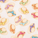 Toile Chapeaux Beige - Ribes y Casals