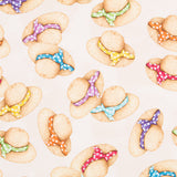 Toile Chapeaux Beige - Ribes y Casals