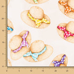 Toile Chapeaux Beige - Ribes y Casals