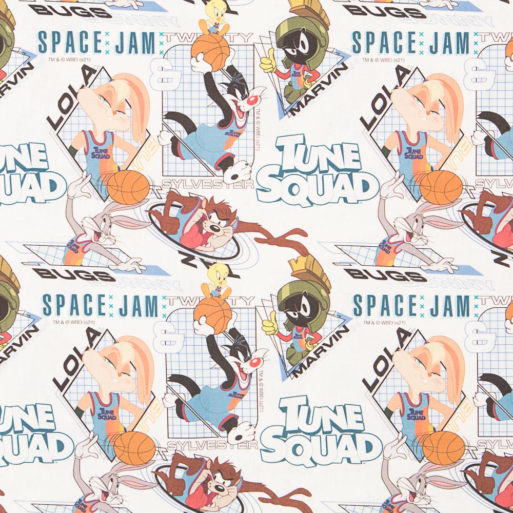 Toile Space Jam Blanche - Ribes y Casals