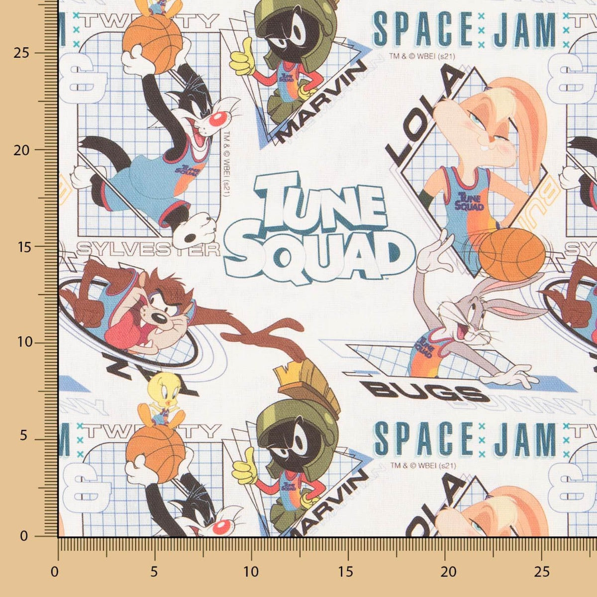 Toile Space Jam Blanche - Ribes y Casals