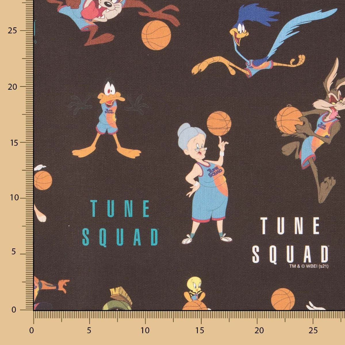 Toile Space Jam Noir - Ribes y Casals