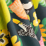 Toile Suprême Toucan Vert Tropical - Ribes y Casals