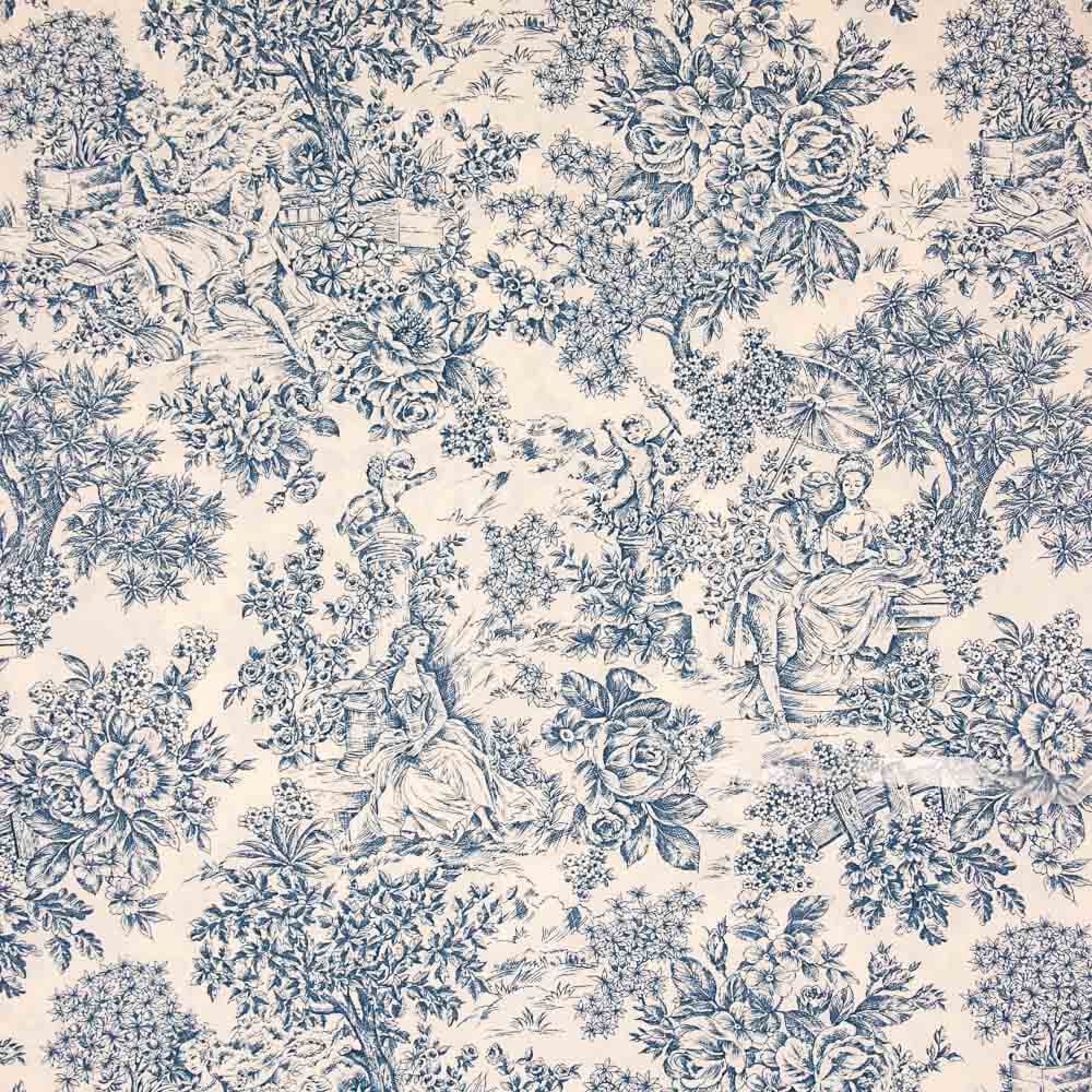 Toile de Jouy Blue - Ribes y Casals