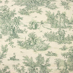 Toile Toile De Jouy Verte - Ribes y Casals