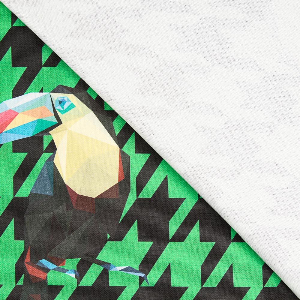 Toile Toucan Vert - Ribes y Casals