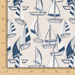 Toile Voiliers Naturel - Ribes y Casals