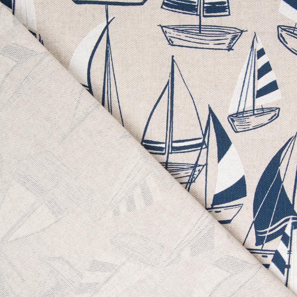 Toile Voiliers Naturel - Ribes y Casals