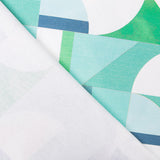 Toile Mosaïque Géo Vert - Ribes y Casals