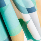 Toile Mosaïque Géo Vert - Ribes y Casals