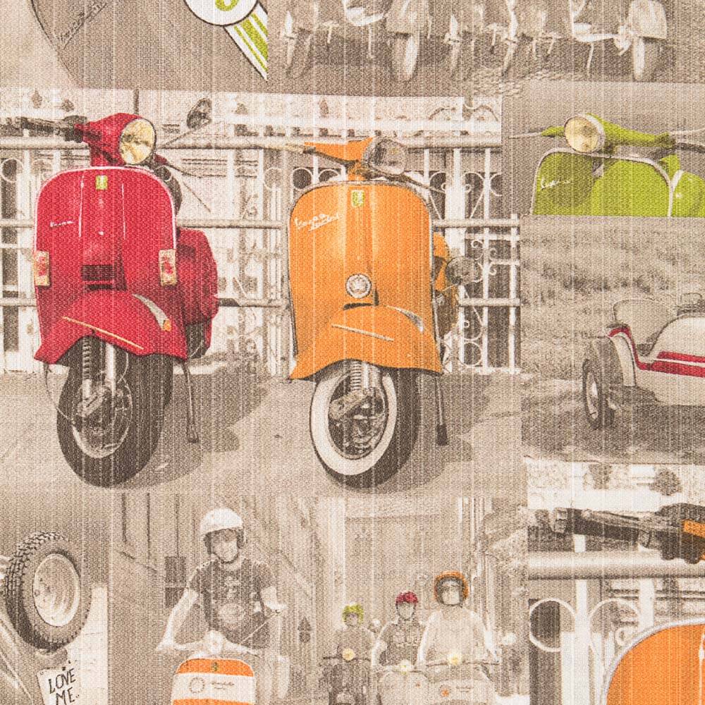 Loneta Vespas Naranja - Ribes y Casals