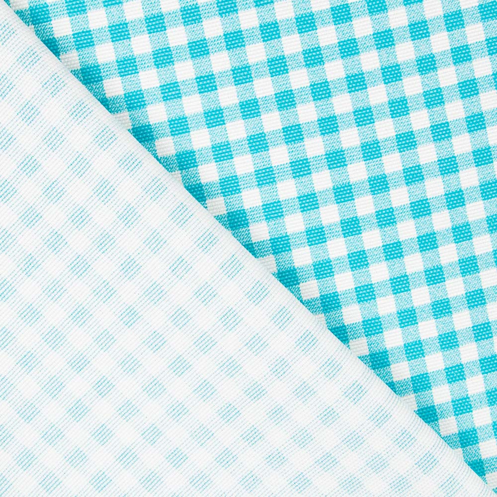 Loneta Vichy Turquesa - Ribes y Casals