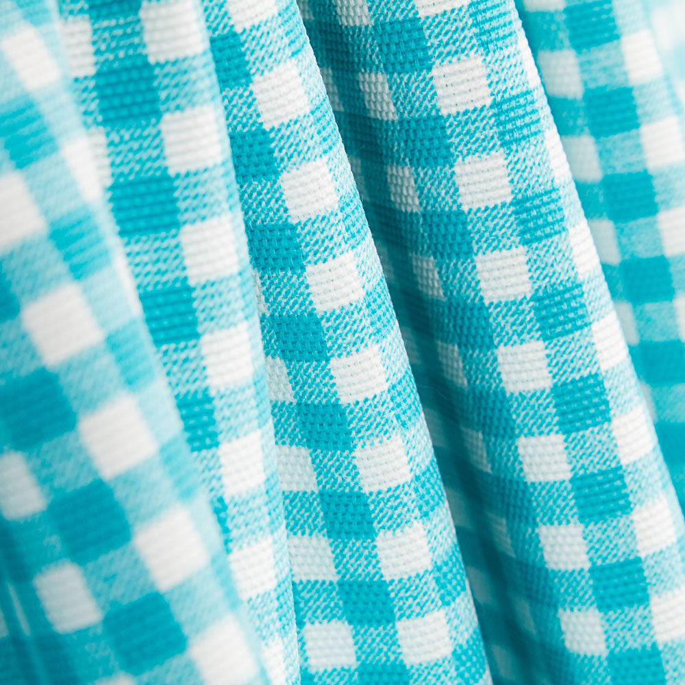 Loneta Vichy Turquesa - Ribes y Casals