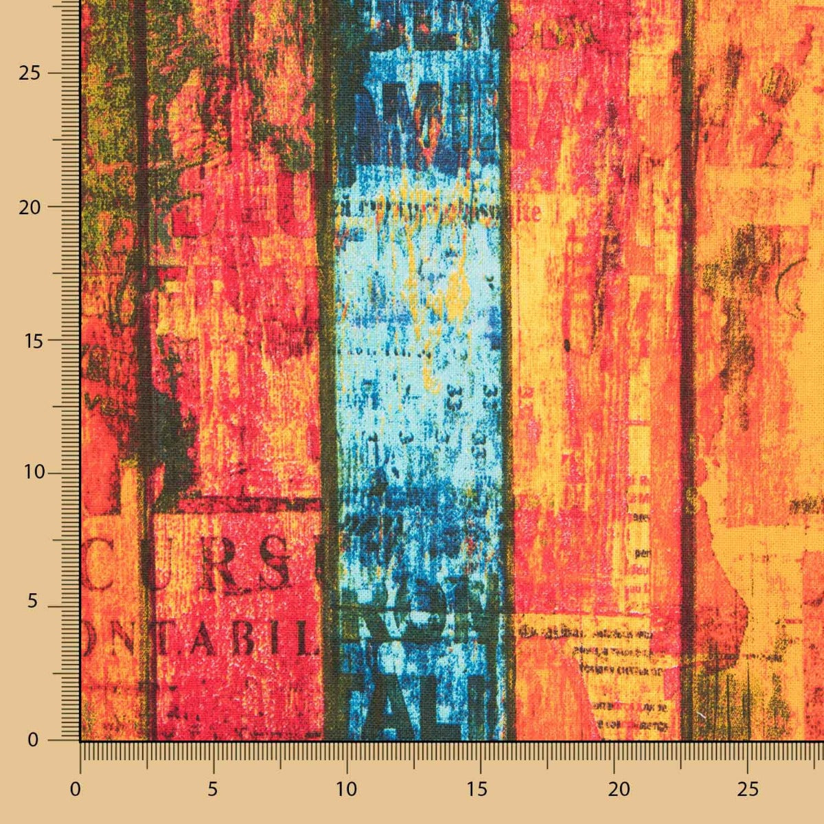 Toile Vintage Multicolore - Ribes y Casals