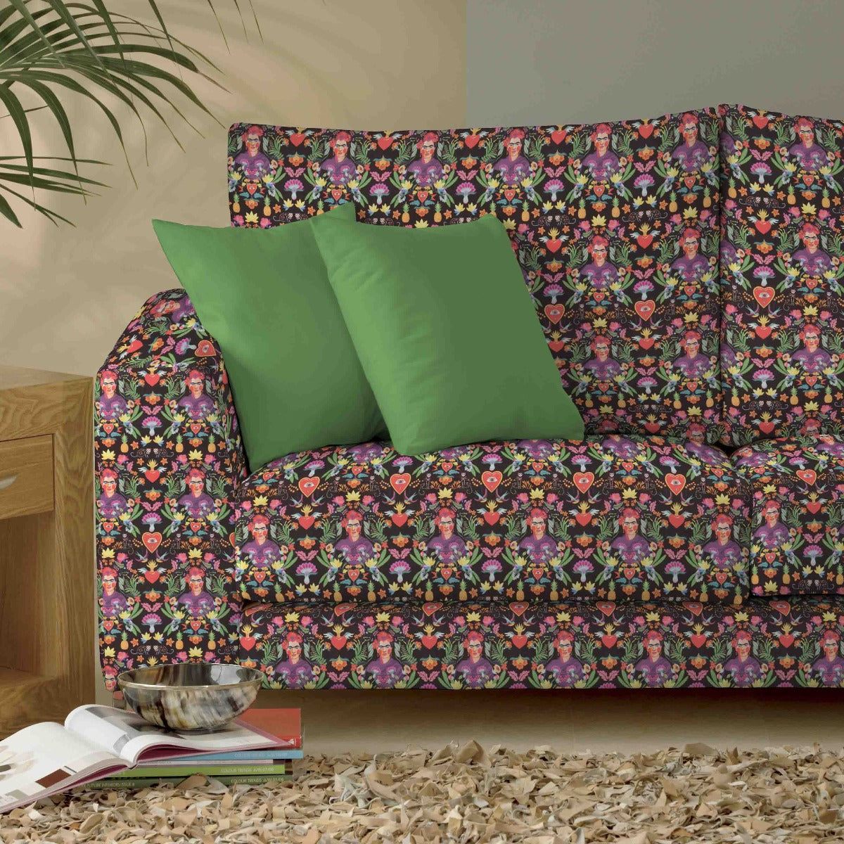 Toile Wild Frida Kahlo - Ribes y Casals