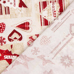 Toile de Noël Déco Rustique - Ribes y Casals