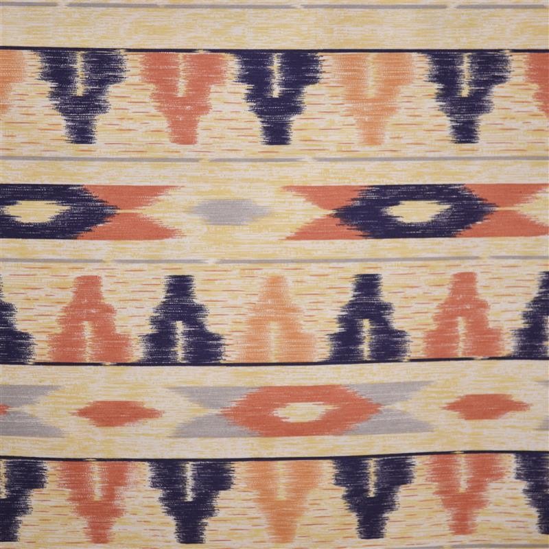 Toile Bayadère Beige Bleu - Ribes y Casals