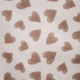 Toile Coeurs Beige - Ribes y Casals