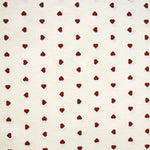 Toile Imprimée Coeurs Rouges Petits - Ribes y Casals