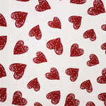 Toile Coeurs Rouges - Ribes y Casals
