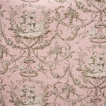 Toiles Imprimées Toile de Jouy Rose - Ribes y Casals