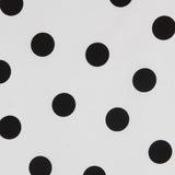 Pois 35mm Spandex Blanc Noir - Ribes y Casals